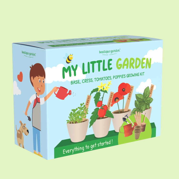 My Little Garden kids growing kit box